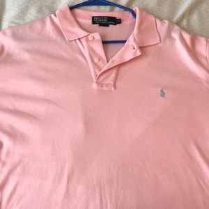 Pink Ralph Lauren polo